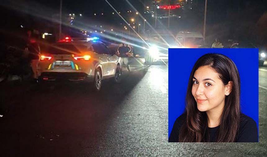 Trafik kazasında genç kadın hayatını kaybetti